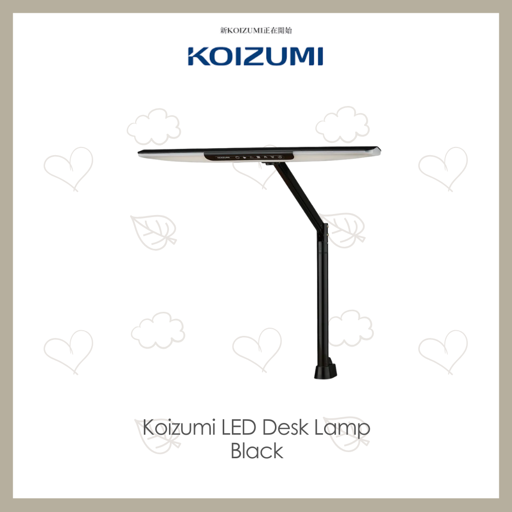 KOIZUMI Sunlight LED Desk Lamp - Black