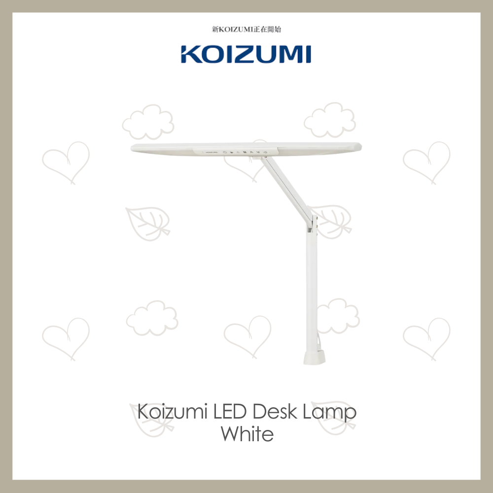 KOIZUMI Sunlight LED Desk Lamp - White