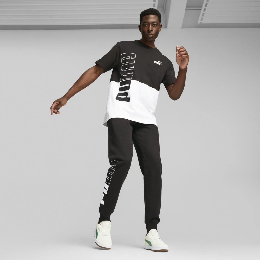 PUMA 短T 基本系列 POWER 黑白 短袖 T恤 男 67590901