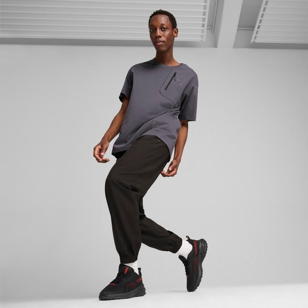 PUMA 短T 基本系列 OPEN ROAD 深灰 口袋 短袖 T恤 男 68165169