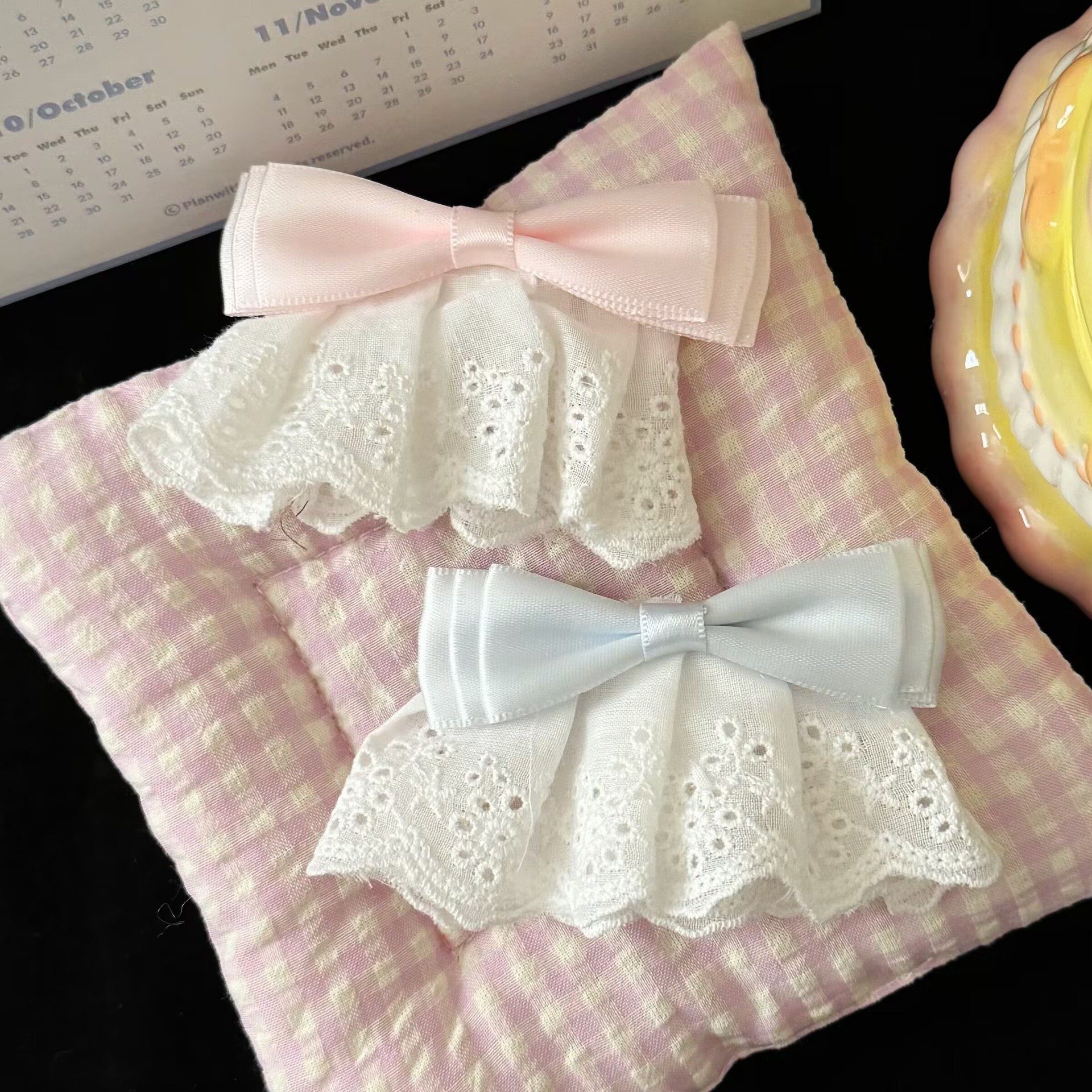 [3 FOR RM10] Summer Japanese Style Lace Bow Hair Clip