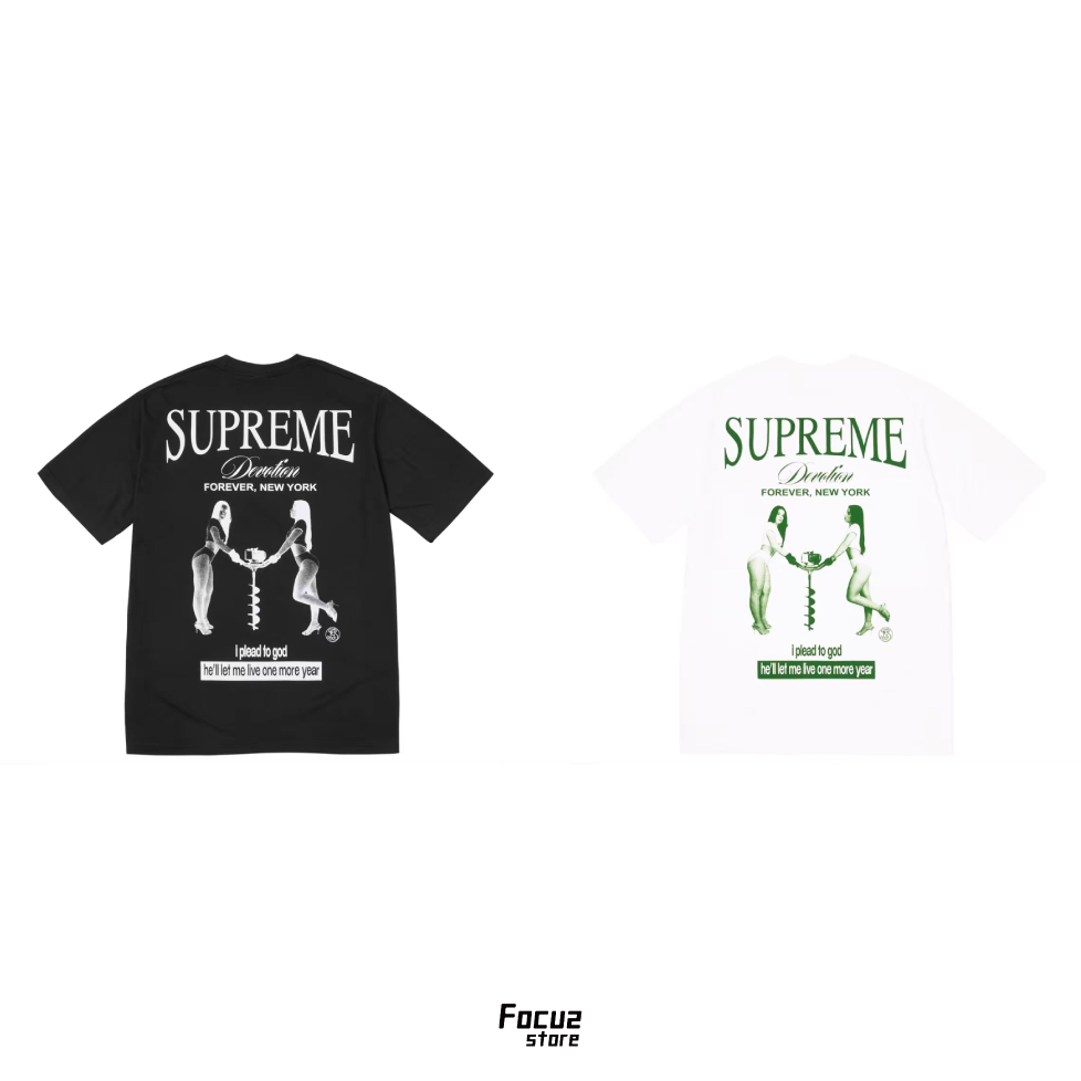 【Focus Store】現貨秒發 Supreme FW25 Week1 Devotion Tee 胸前圖標短袖 兩色