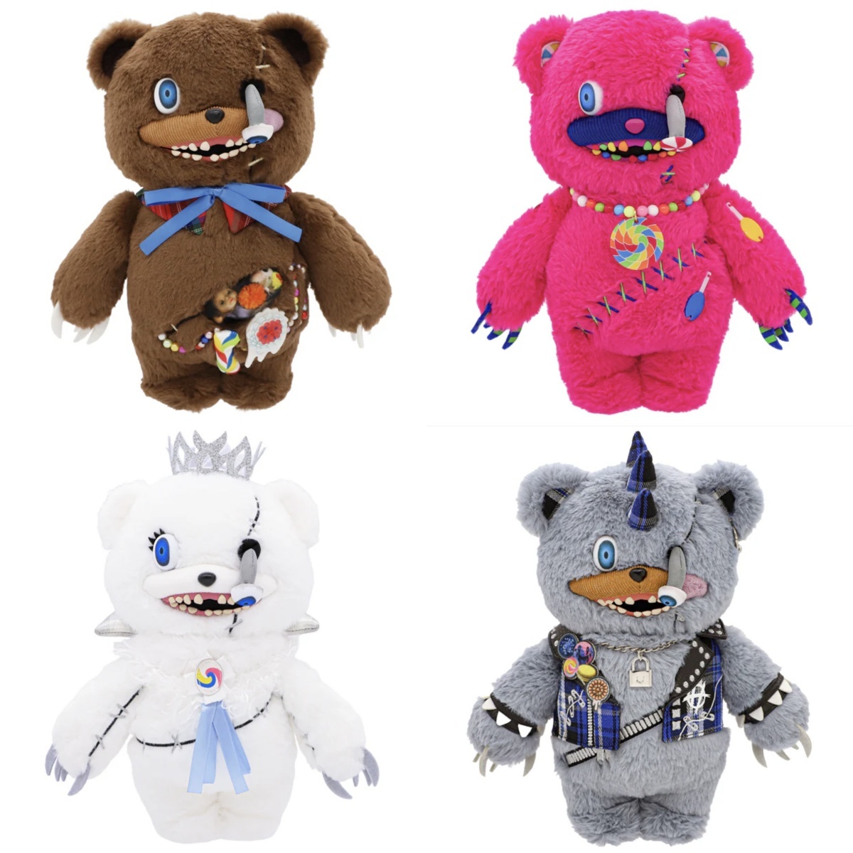 現貨┃日本 大阪 環球影城 萬聖節 殭屍熊 恐怖熊 HAMIKUMA 限定 商品