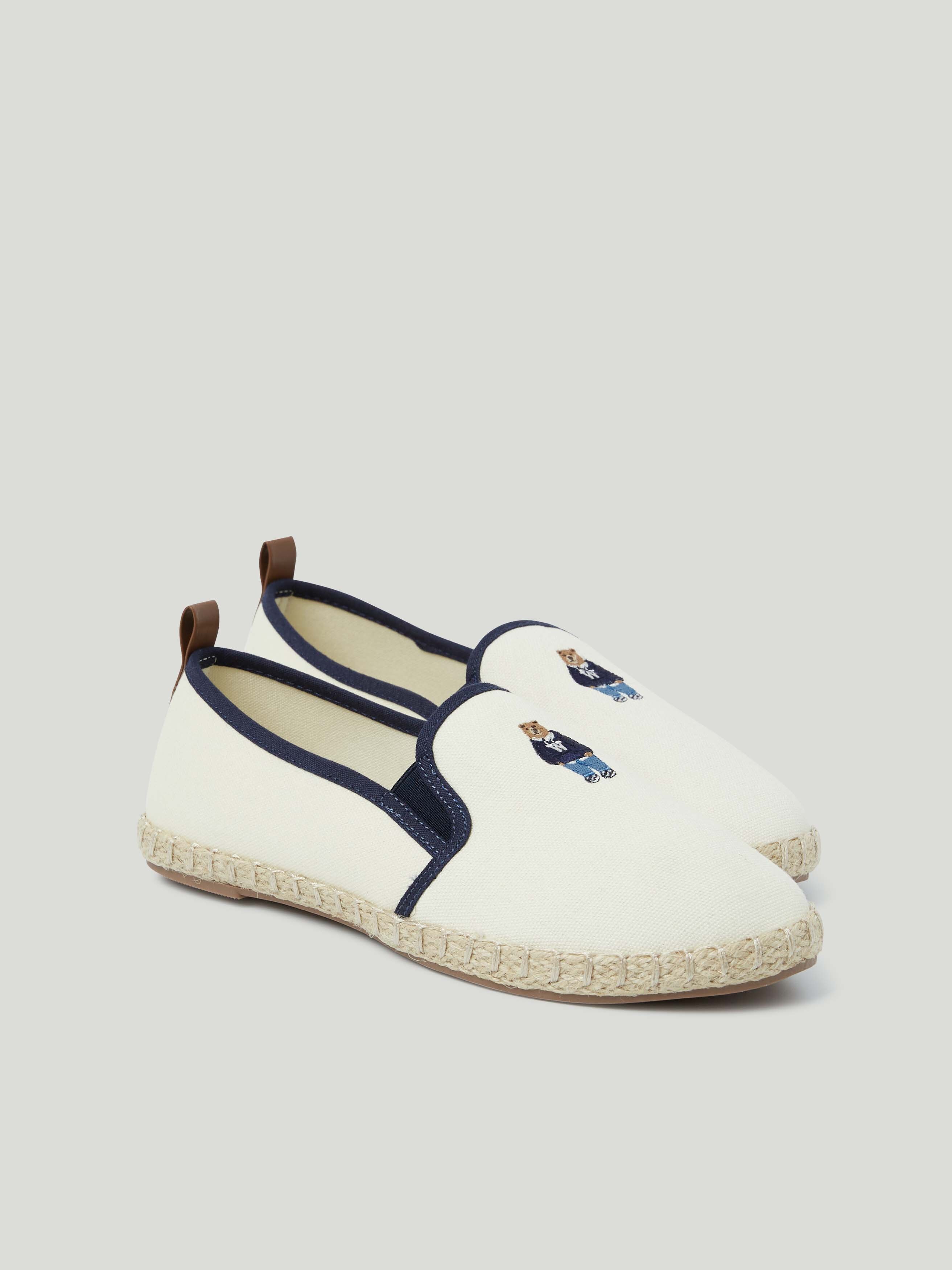 [S] WHO.A.U STEVE ESPADRILLE SHOES,IVORY, WHPGF2302A-39-IVORY (SWAU516)