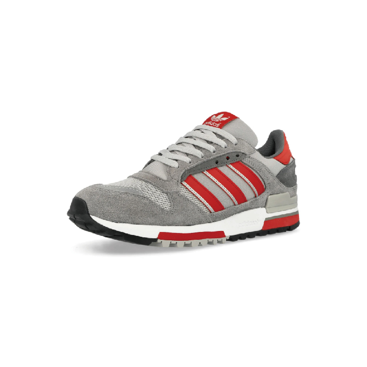 【 adidas ZX 600 "GREY BETTER SCARLET" 限定鞋款 - 灰x紅 】