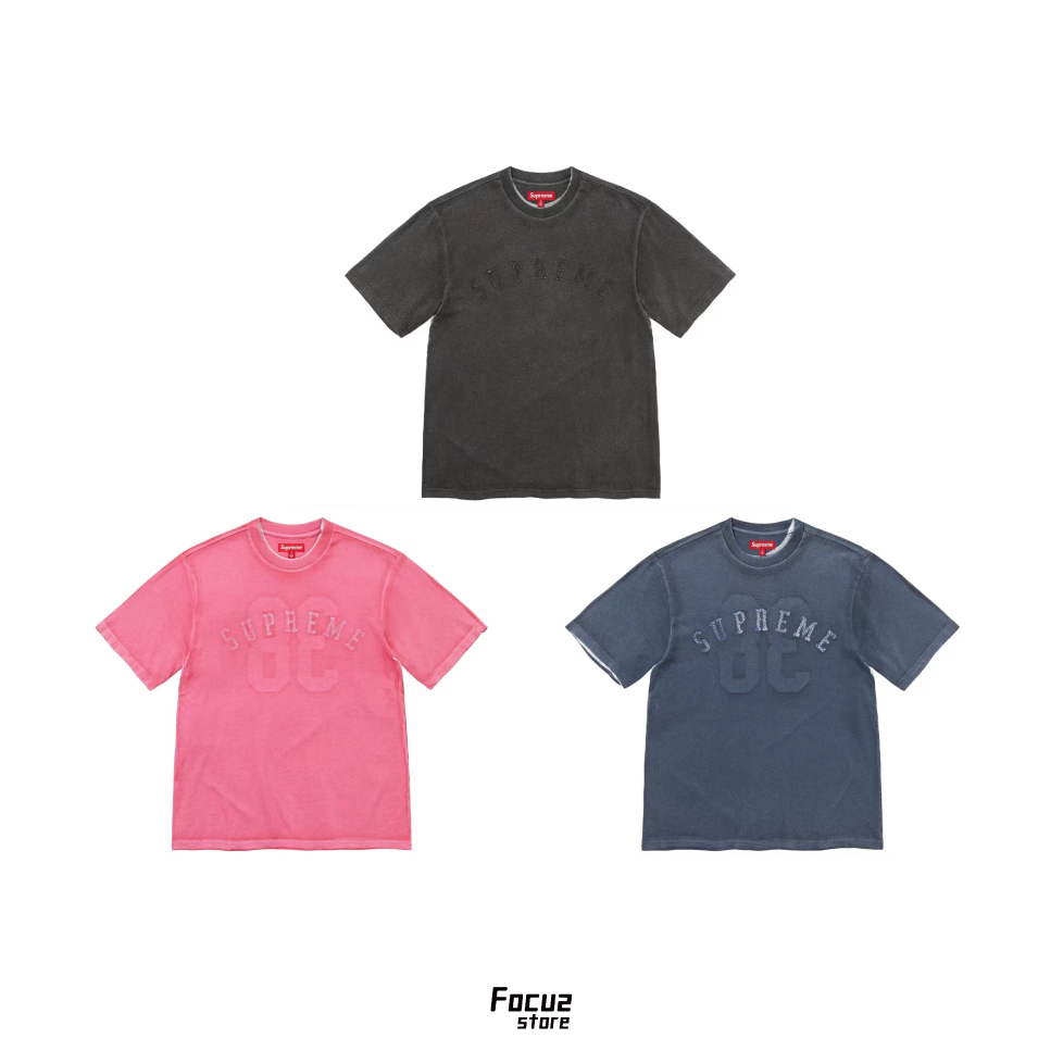 【Focus Store】現貨秒發 Supreme FW25 Week1 Overprint S/S Top 水洗印花短T 三色