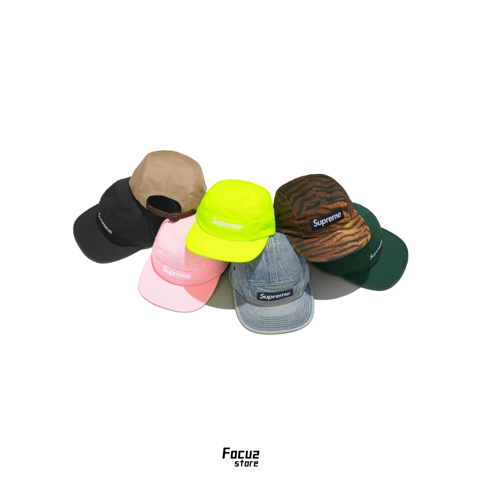 【Focus Store】現貨秒發 Supreme FW25 Week1 Washed Chino Twill Camp Cap 五分割帽 五色