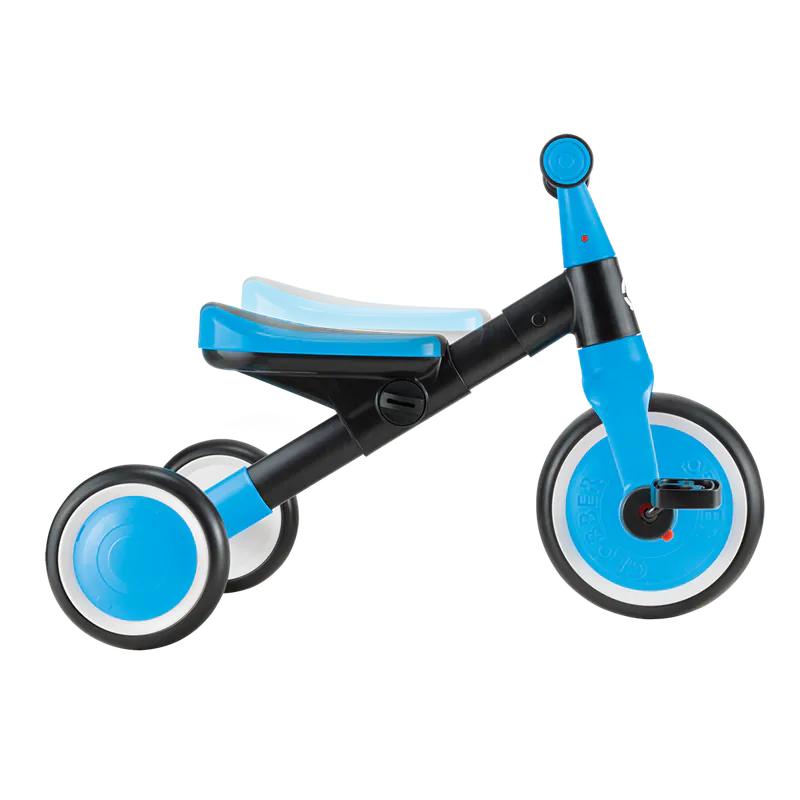 GLOBBER LEARNING TRIKE 2合1多功能滑步腳踏車-天空藍
