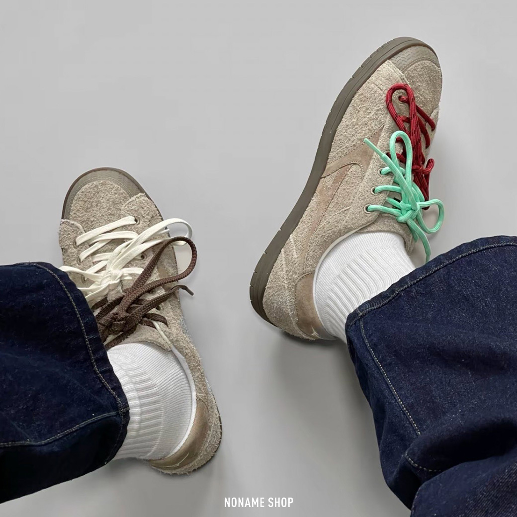 MIZUNO CT CLUB 撞色 薄底 復古 板鞋 (男/女同款)