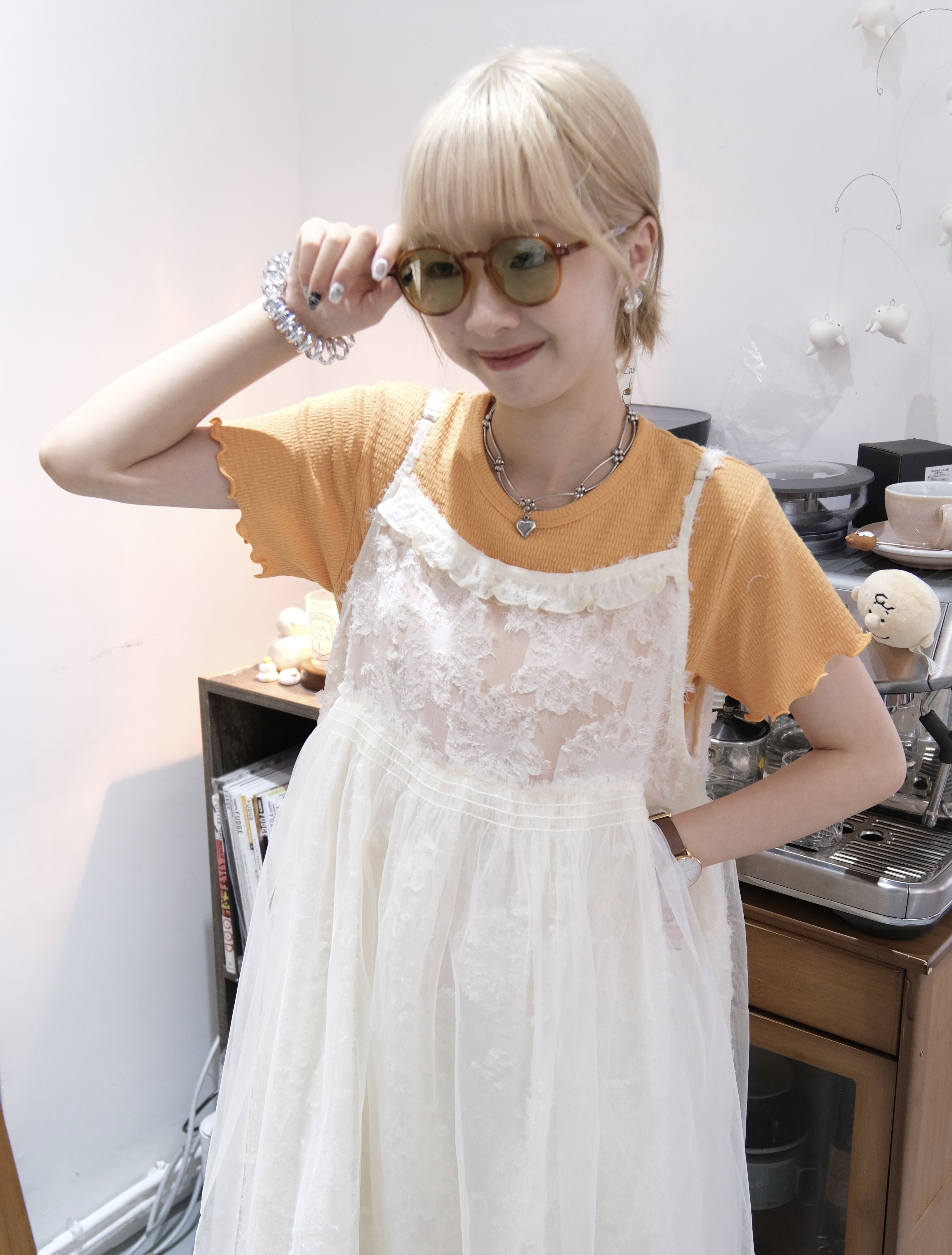 日常RUFFLE邊粒粒TEE