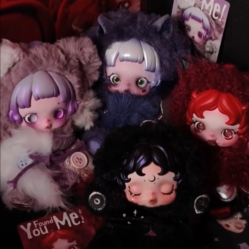 POPMART 泡泡馬特 POP MART SKULLPANDA 不眠劇場 毛絨掛件 盲盒 毛絨公仔 吊飾