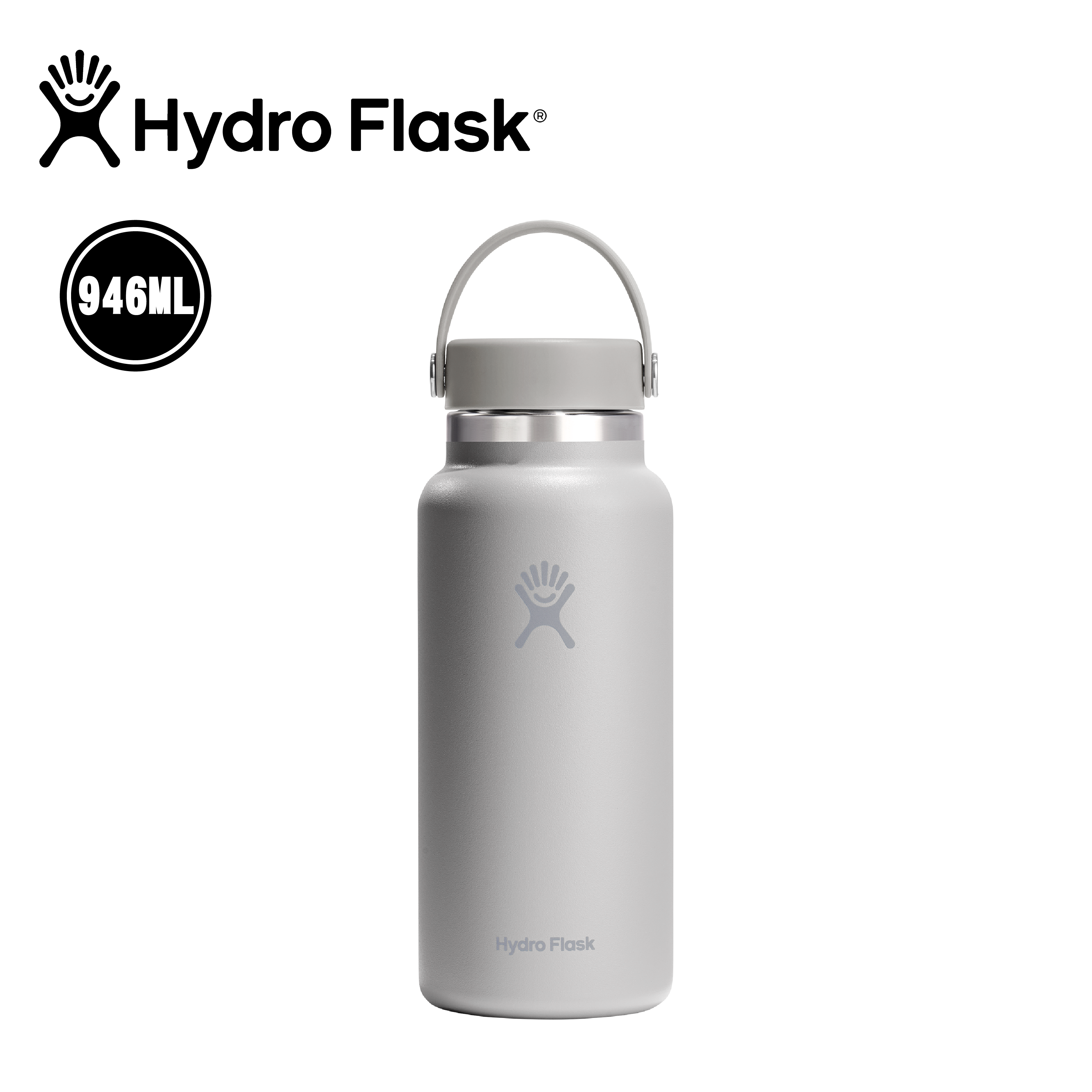 Hydro flask 美國 冰霸杯 32oz/946ml (粉灰色) 52HFW32CTS035
