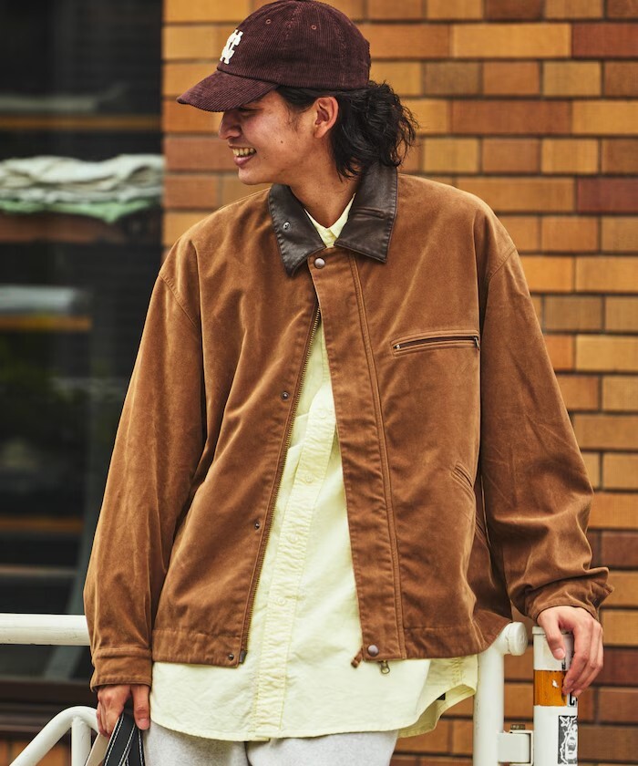 "代購" FREAK'S STORE 復古 麂皮翻領外套