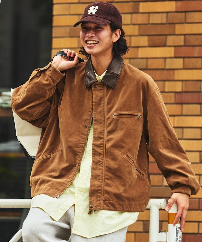 "代購" FREAK'S STORE 復古 麂皮翻領外套