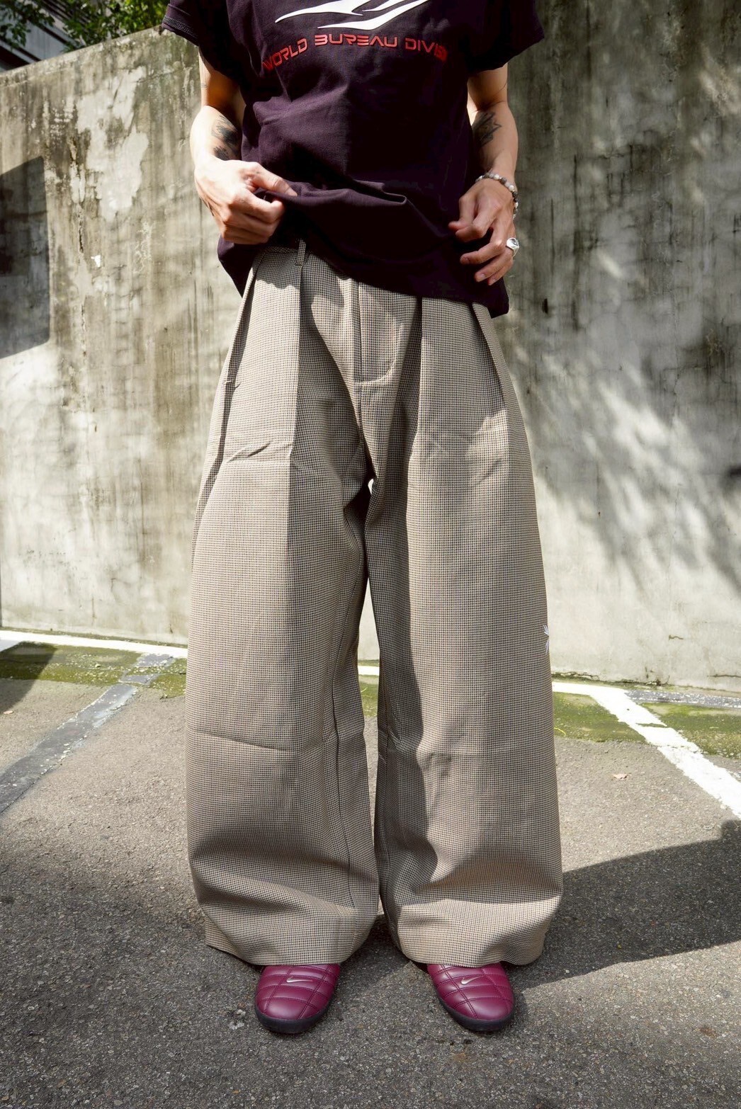 WBI 25SS Houndstooth-HP-01 / WBI Houndstooth Dress Pants