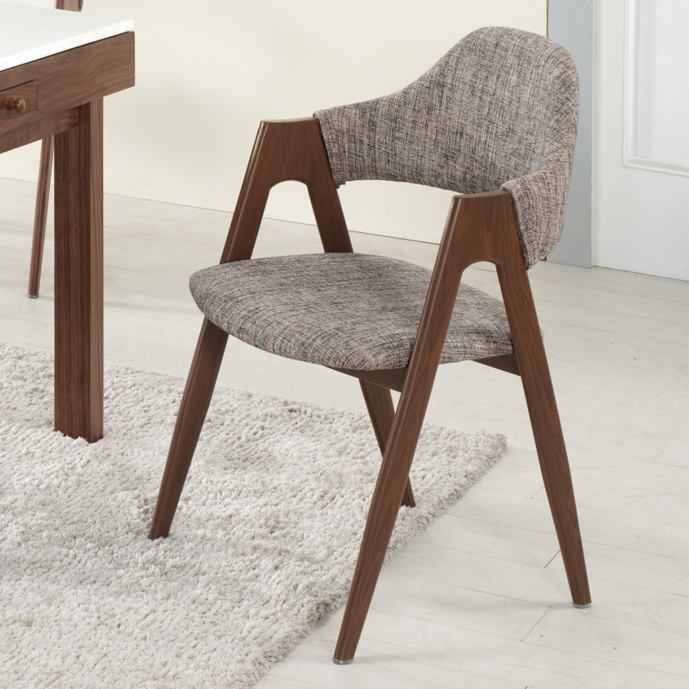 達布爾北歐風扶手餐椅/單椅