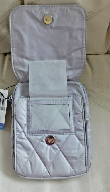 [S] VERA BRADLEY 39568-N89 ULTRALIGHT RFID MINI HIPSTER,LAVENDER PEARL, 886003583098 (SVB45)