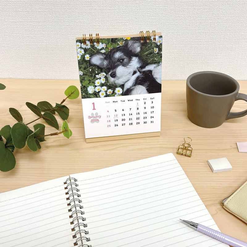 2026年桌上型月曆