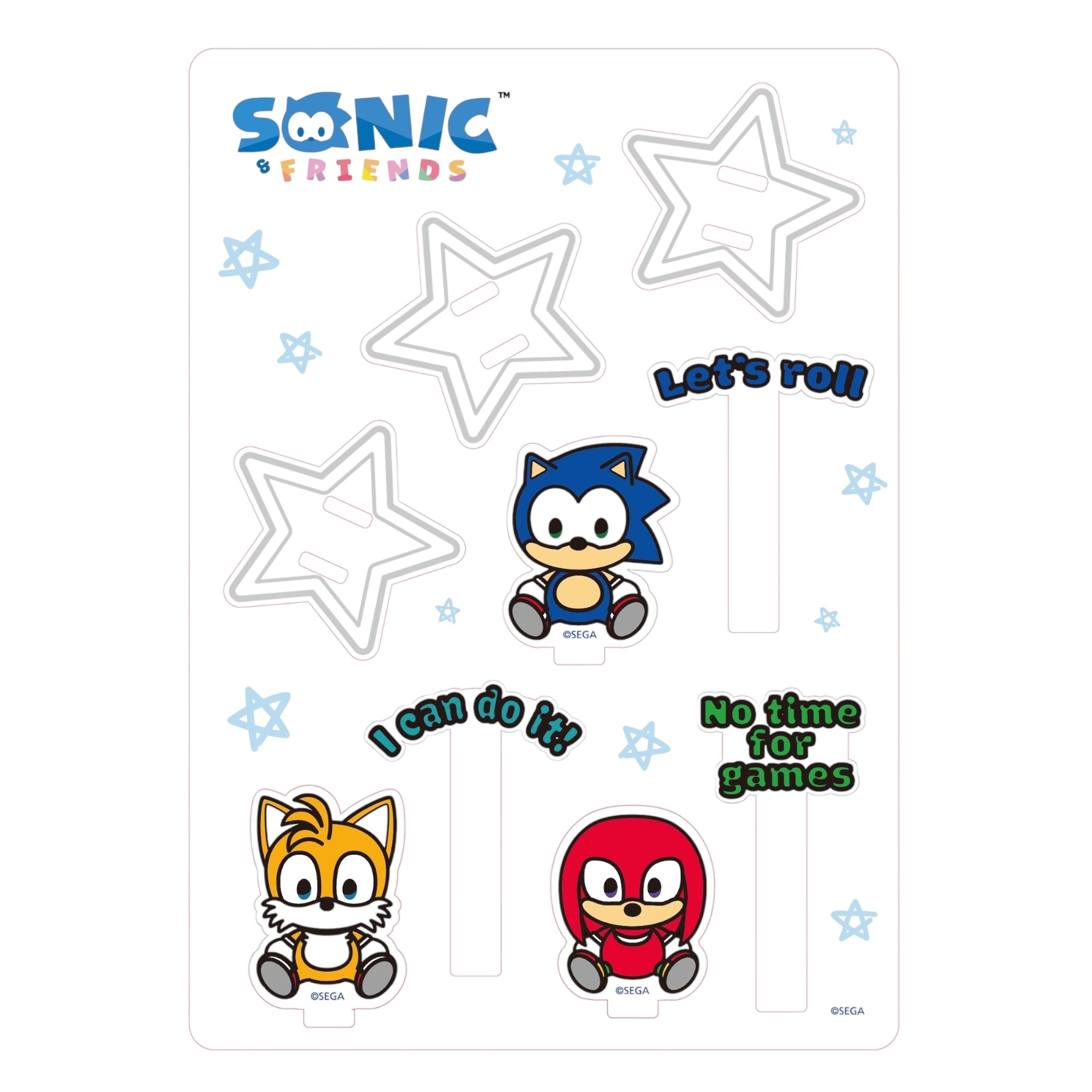 SONIC & FRIENDS - 亞克力展示架