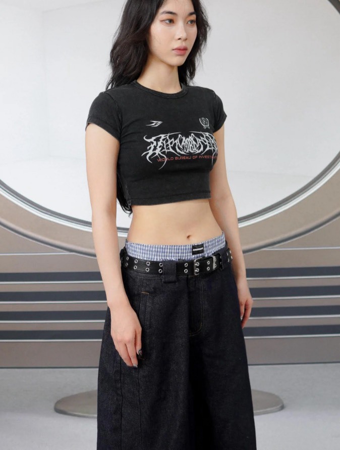 WBI 25SS SIREN-傷 / WBI S.C.A.R. CROP TEE SCAR-01