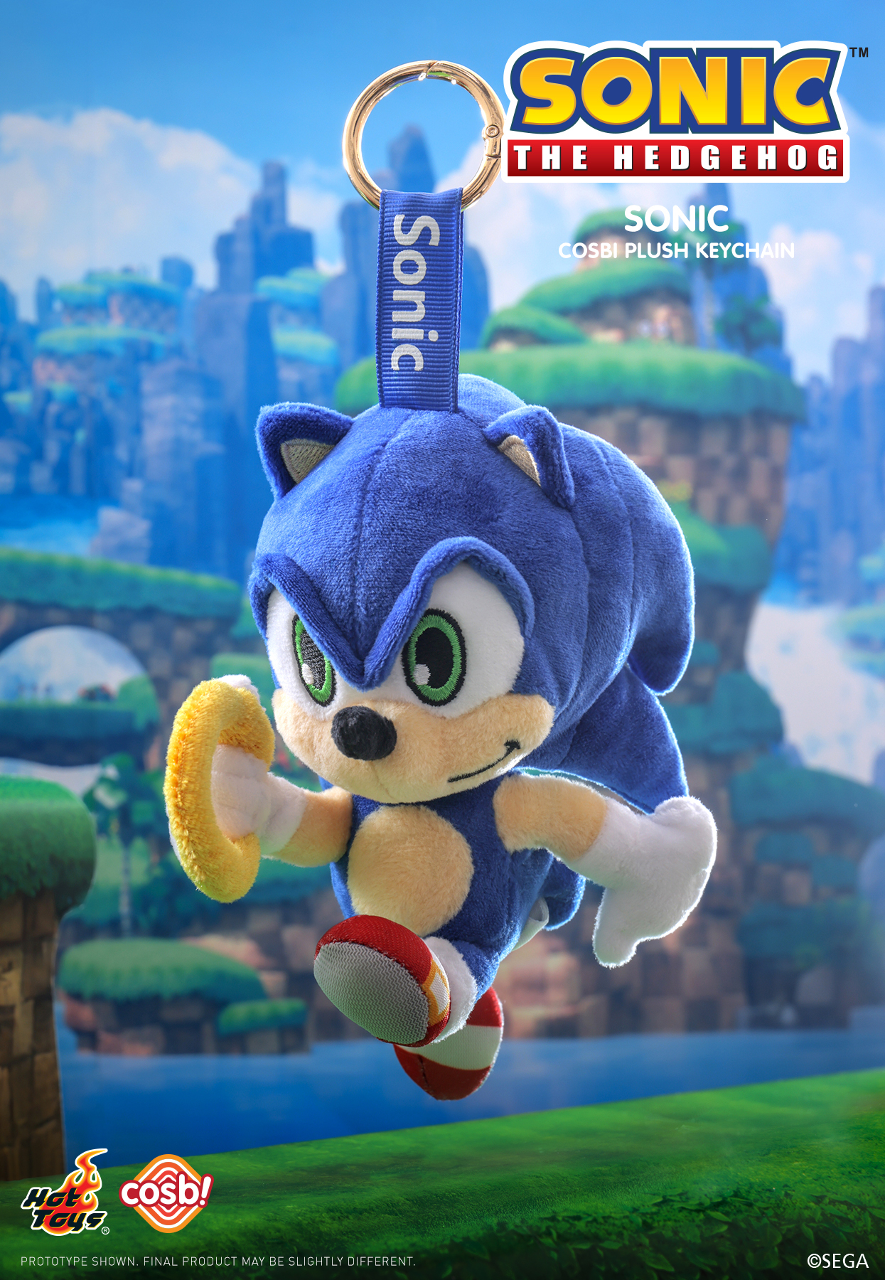 Hottoys - Sonic Cosbi Plush Keychain