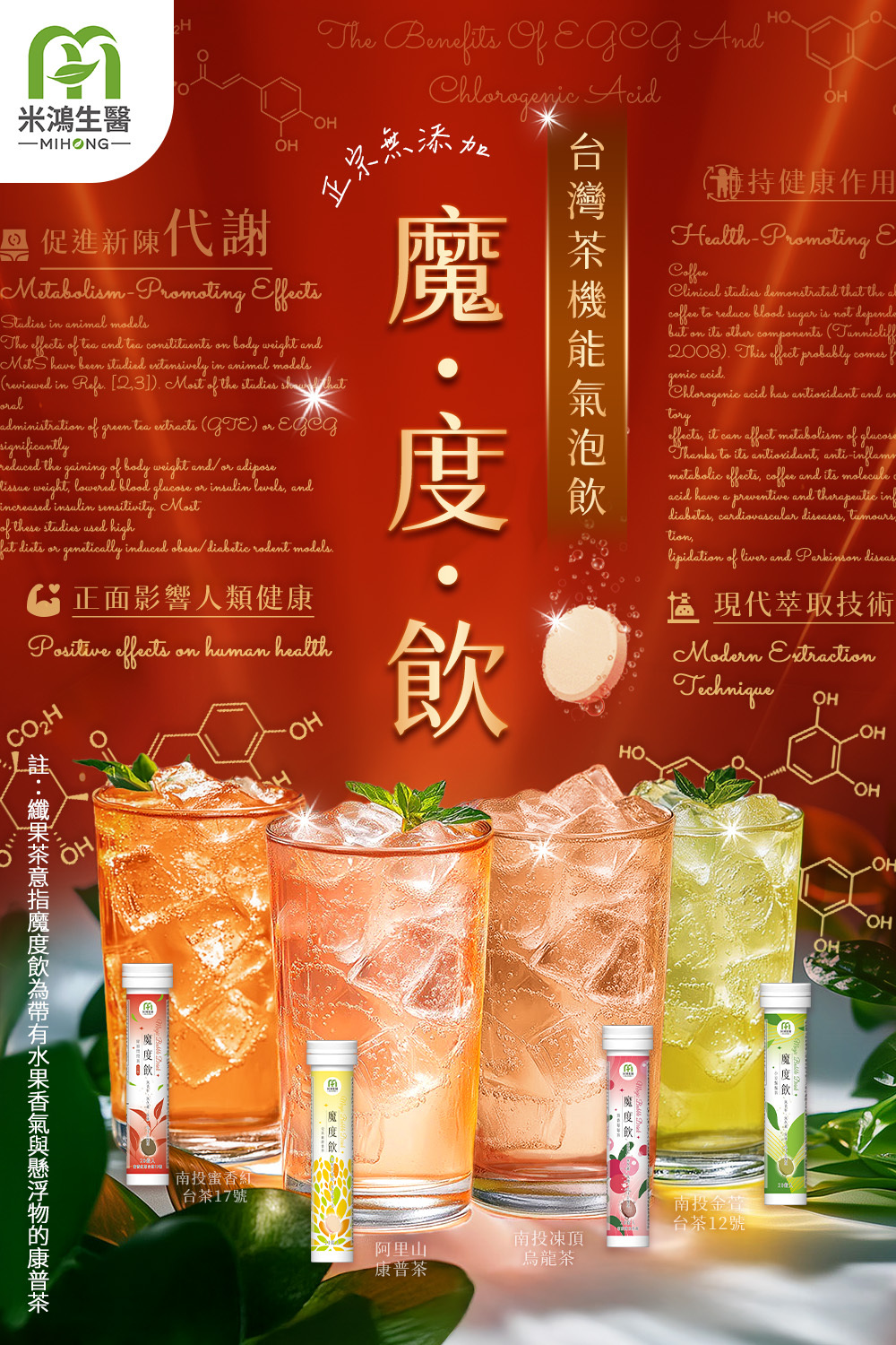 MIHONG® 魔度飲(20錠/支)
