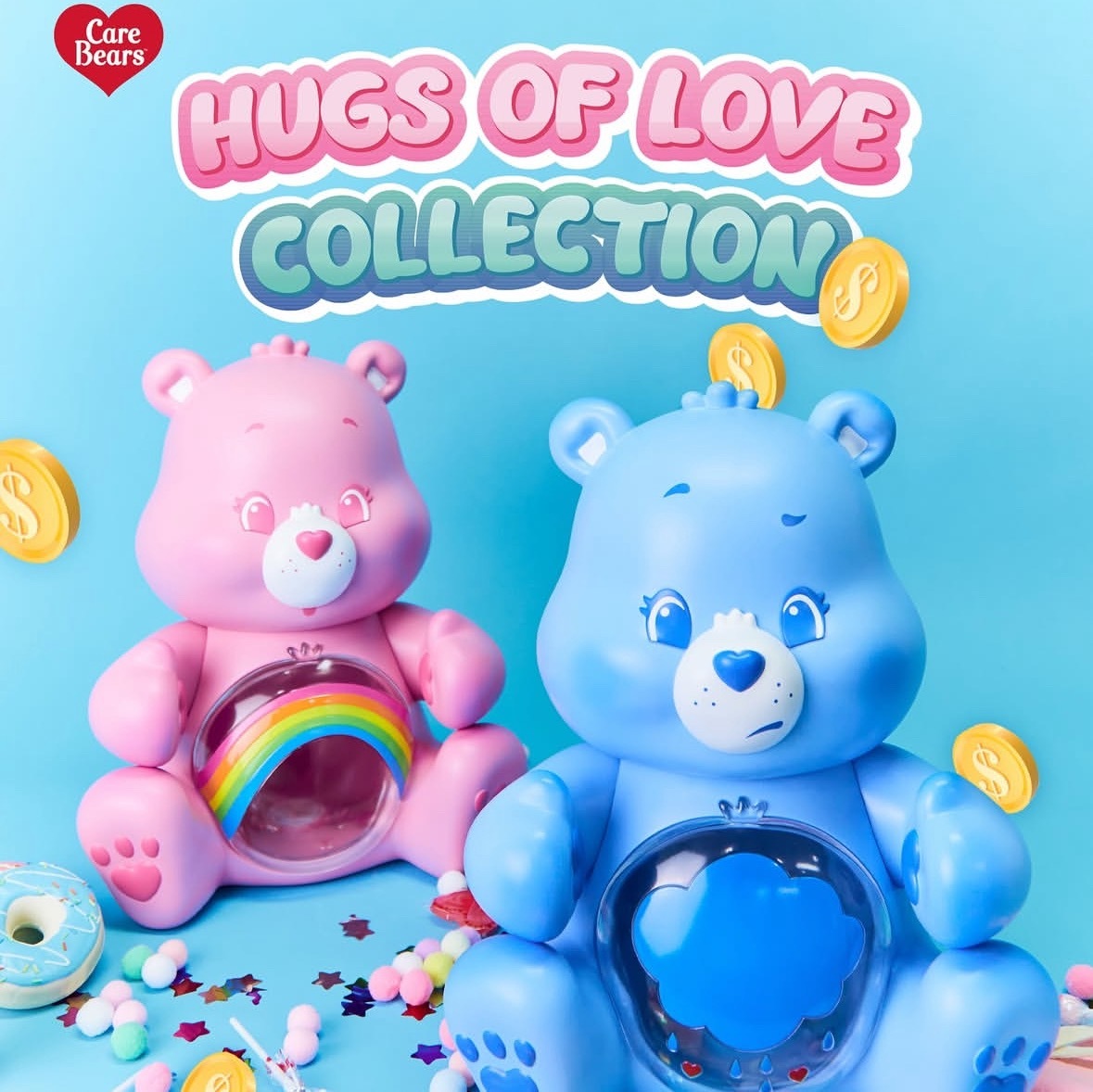 𝐂𝐚𝐫𝐞 𝐛𝐞𝐚𝐫𝐬限定好大的存錢筒💰