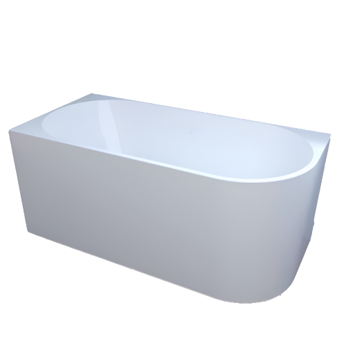 LIPPER 靠牆式獨立浴缸 170cm