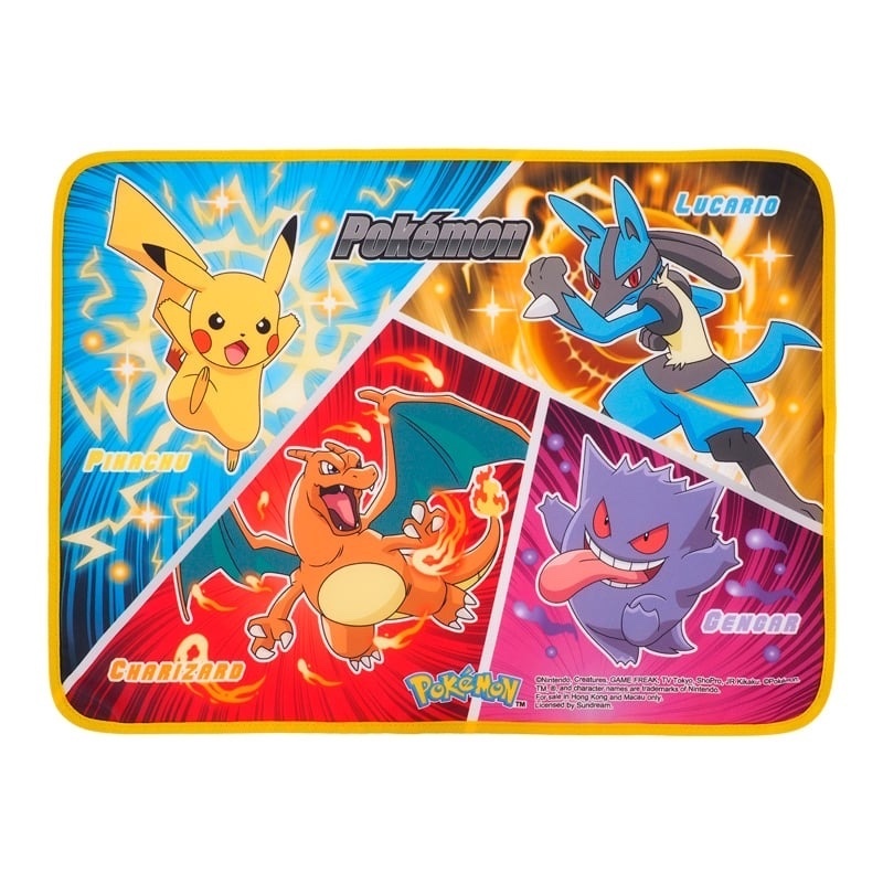 Pokemon 比卡超 防潑水易潔餐墊