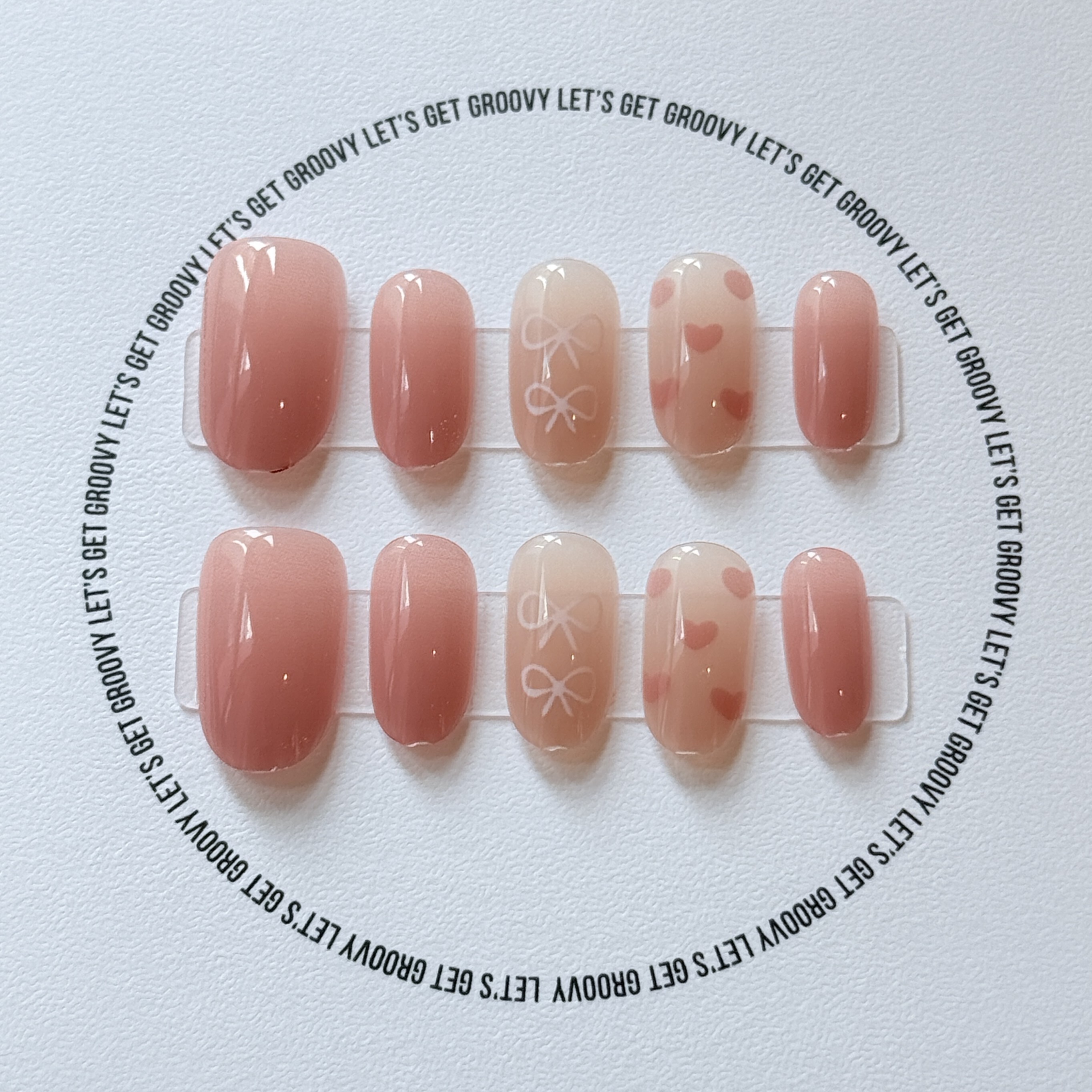 Slay ︳Pink Nude Color。Simple Hidden Pattern