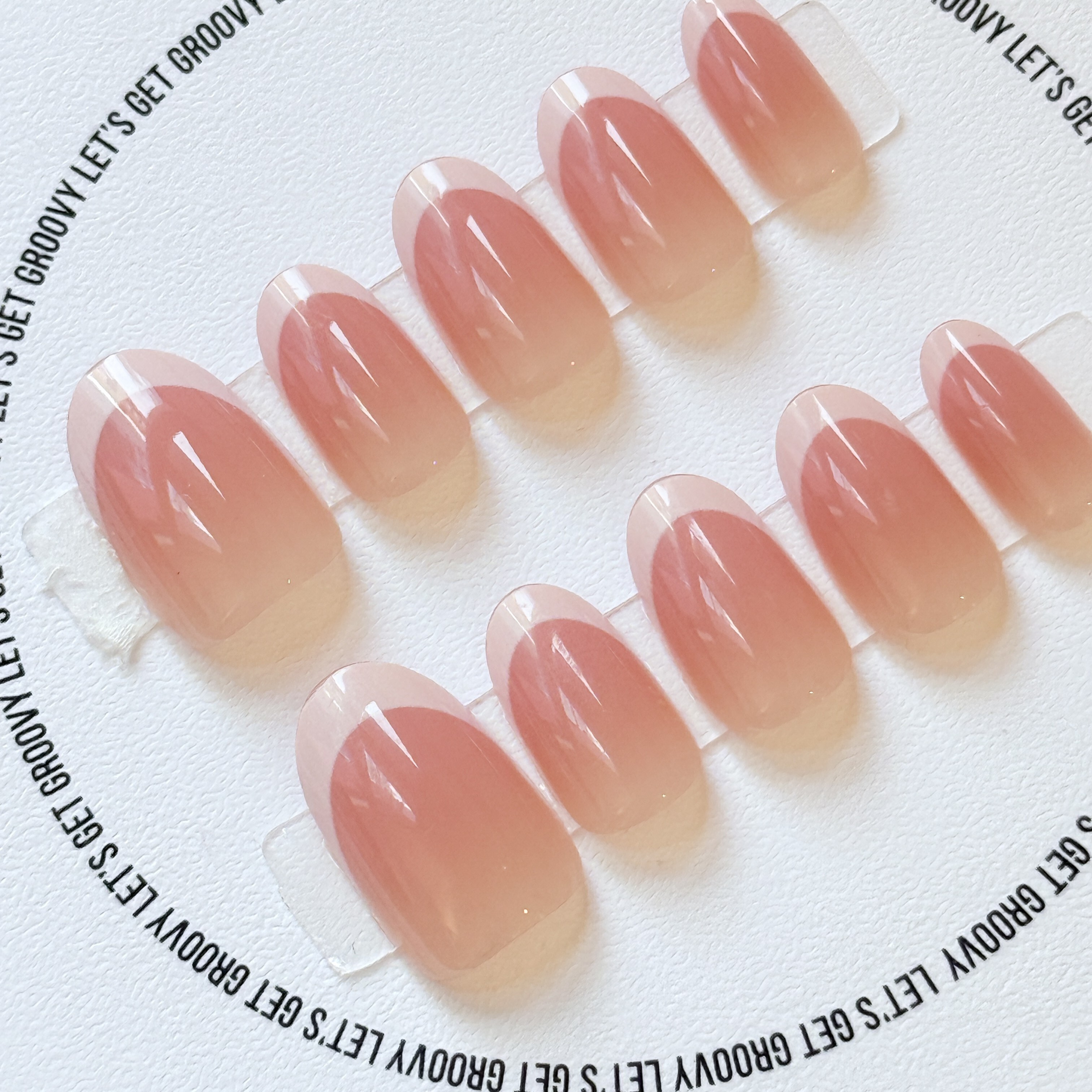 Slay ︳Pink Nude Color。Light Pink French Style