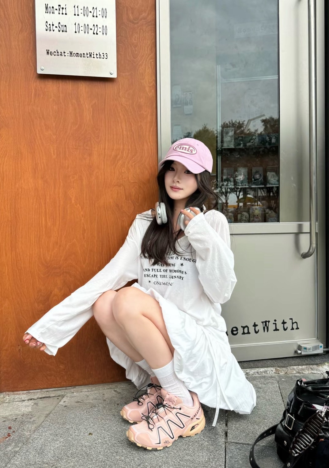 SALOMON 萨洛蒙 Speedcross 3 SATIN 桃花心木玫瑰紅 潮流戶外減震耐磨低幫跑步鞋 男女同款