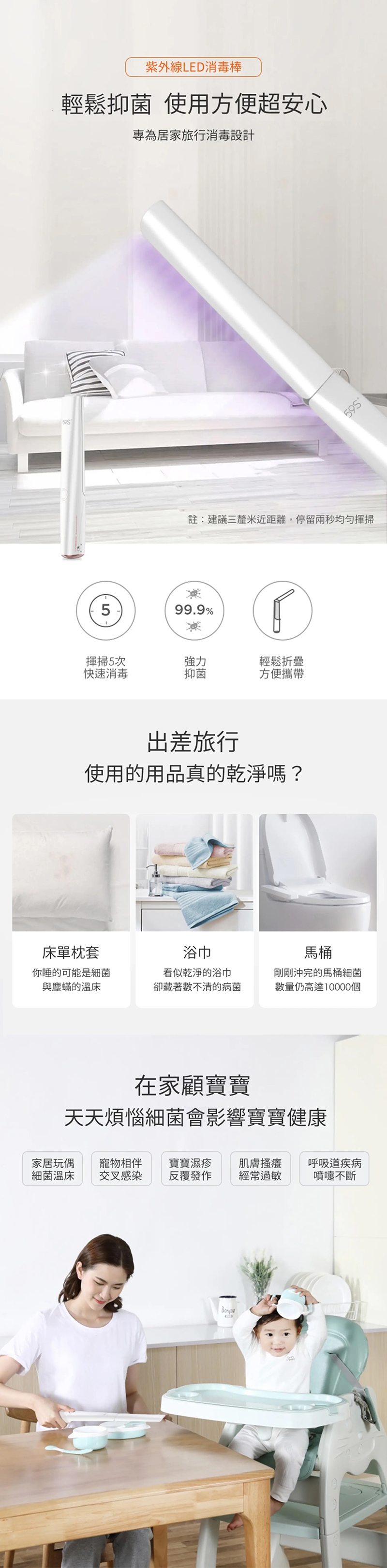 59S,紫外線消毒棒