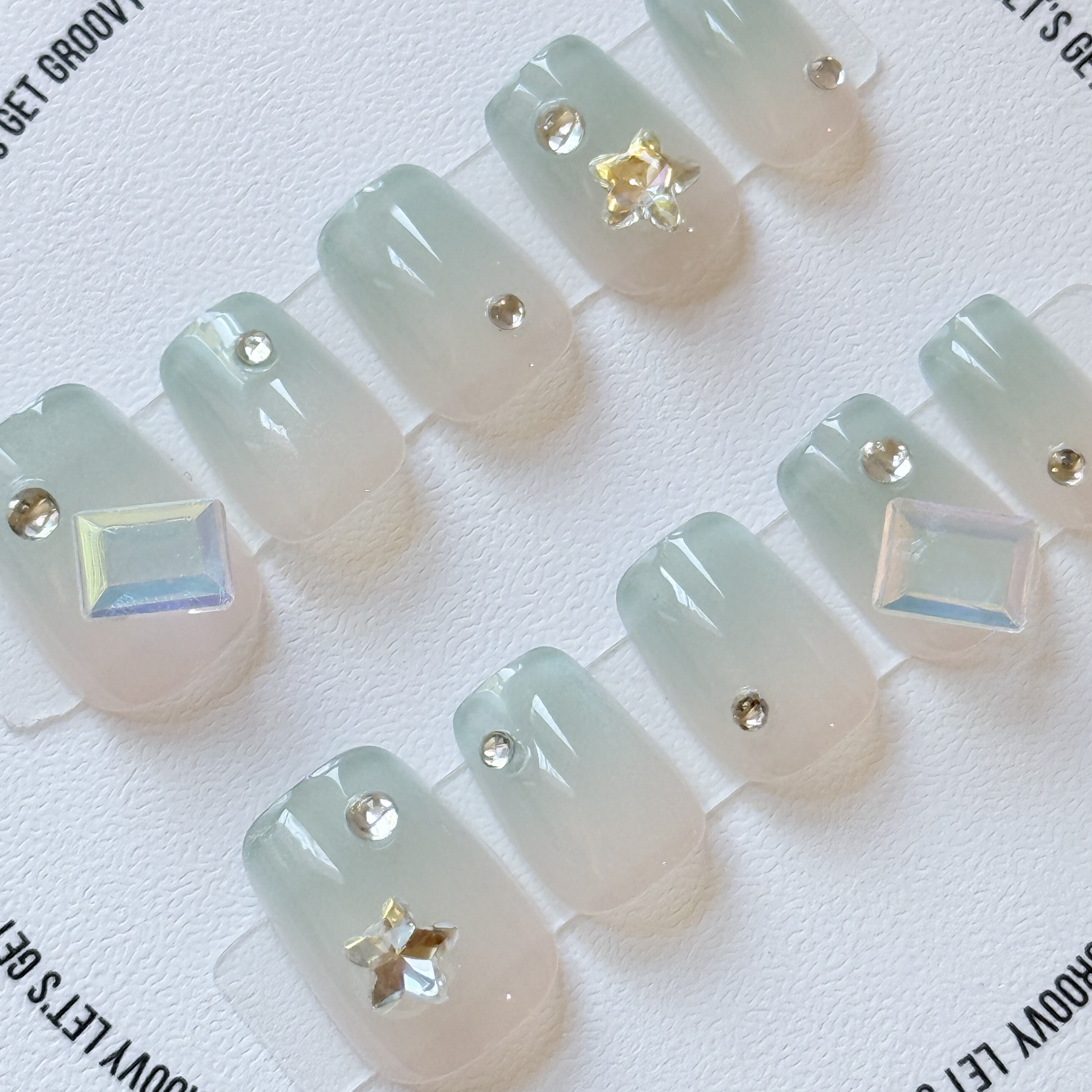 Slay ︳Light Powder Blue。Star and Diamond Charms