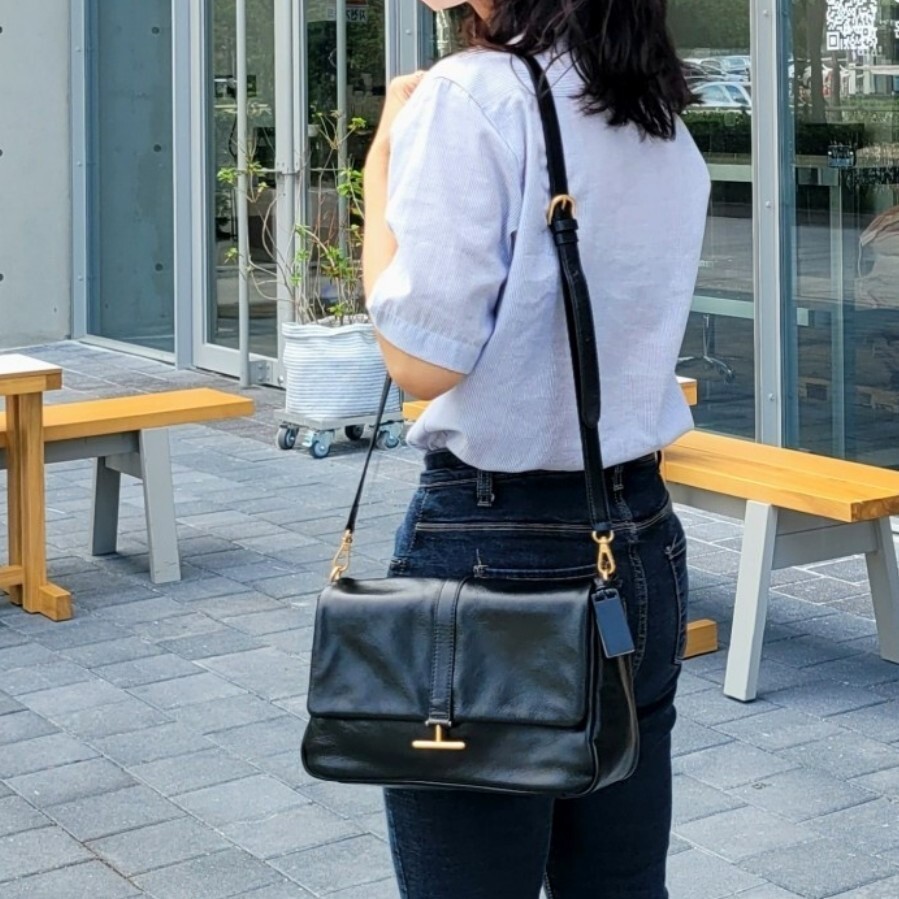 Joy Gryson全牛皮手提斜揹袋 Trudy Shoulder Bag
