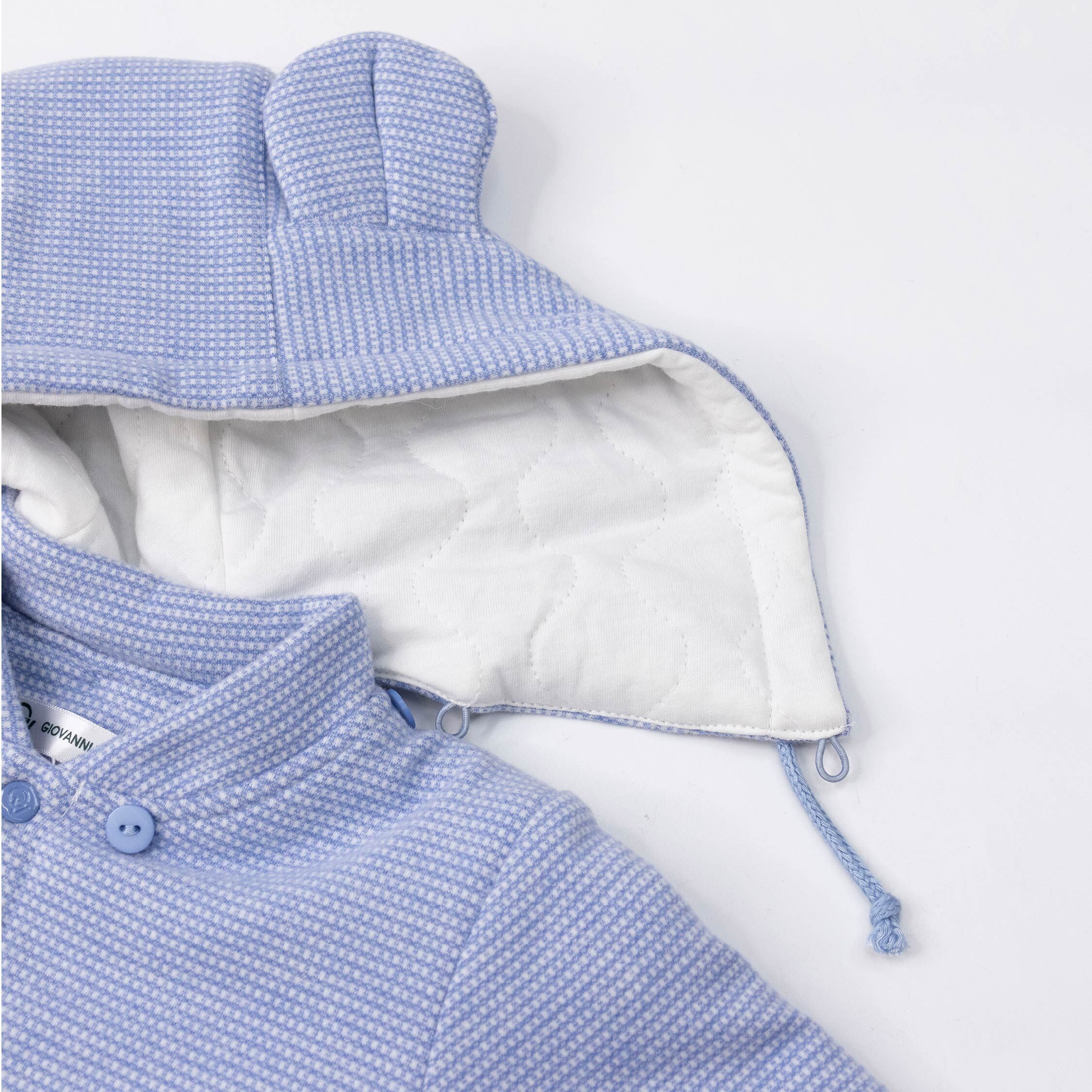 范侖鐵諾【32529】熊熊打招呼鋪棉連帽連身裝/連身衣＊二色