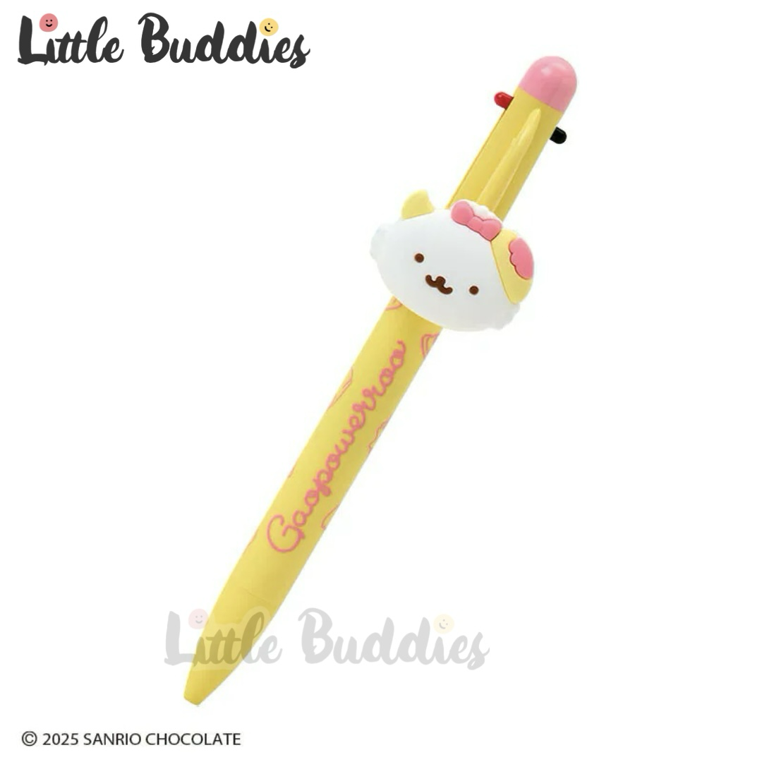日本 Sanrio Gaopowerroo 可愛蛋包飯系列 - 三色筆