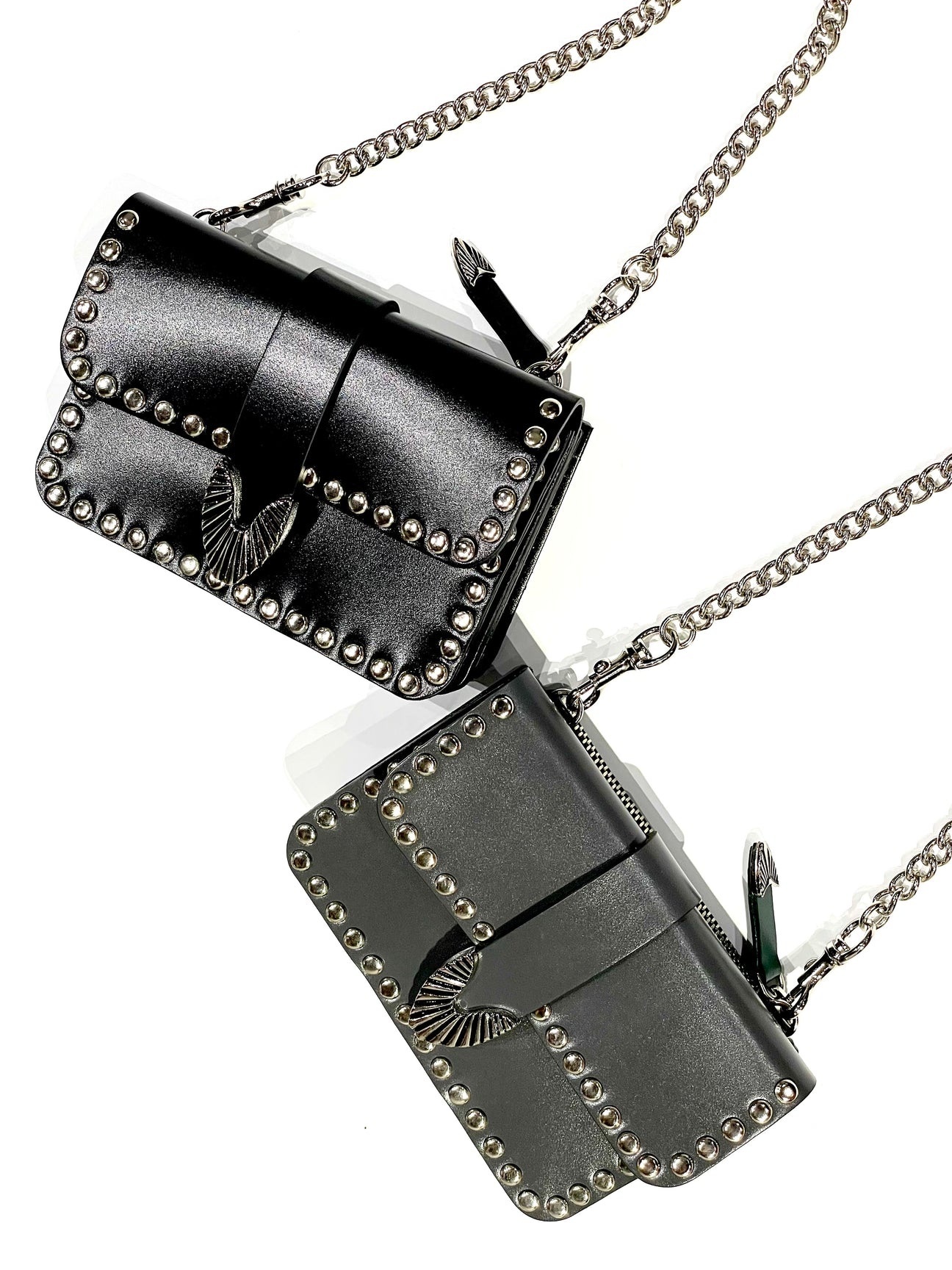 TOGA TOO / Chain leather wallet