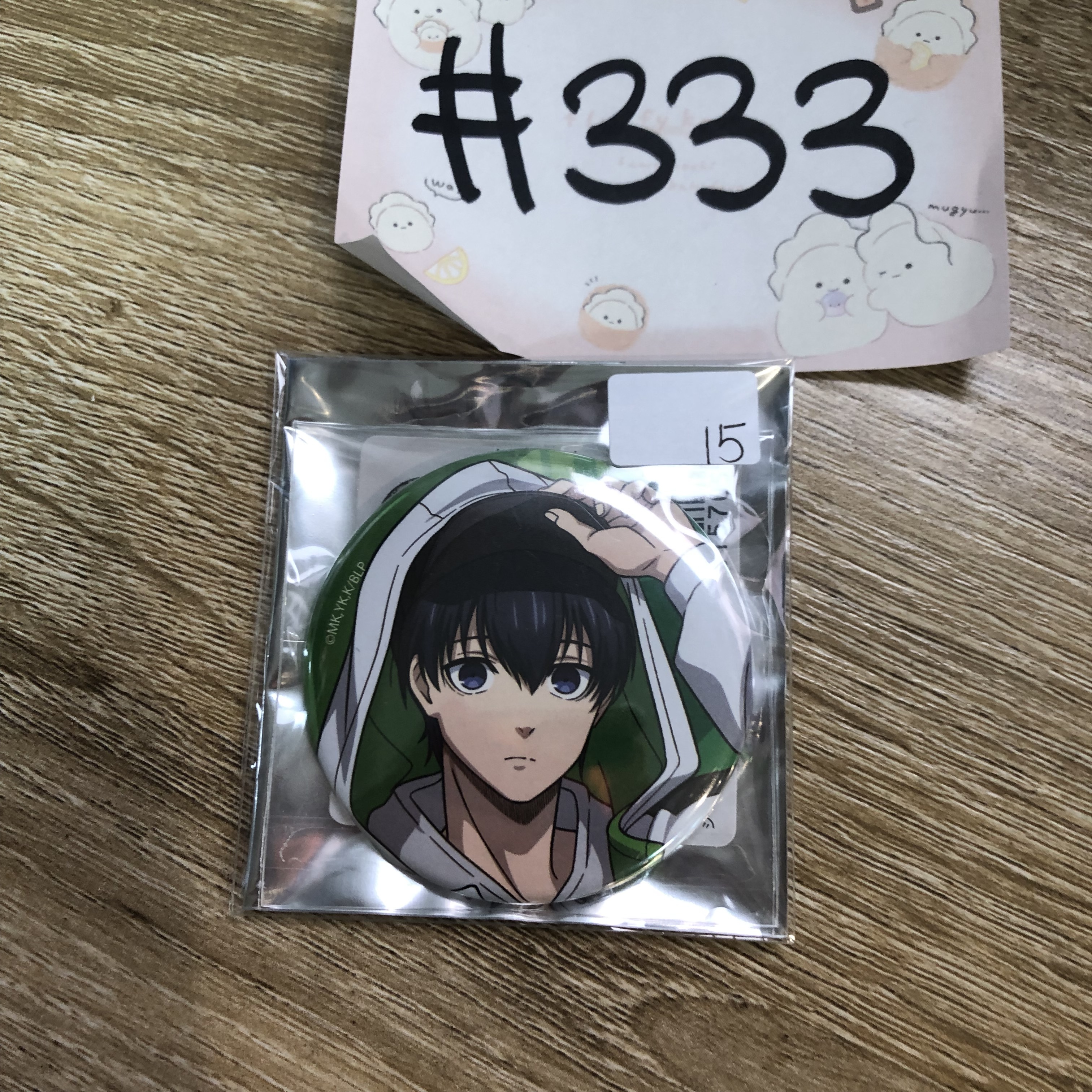 BlueLock  潔  襟章#333