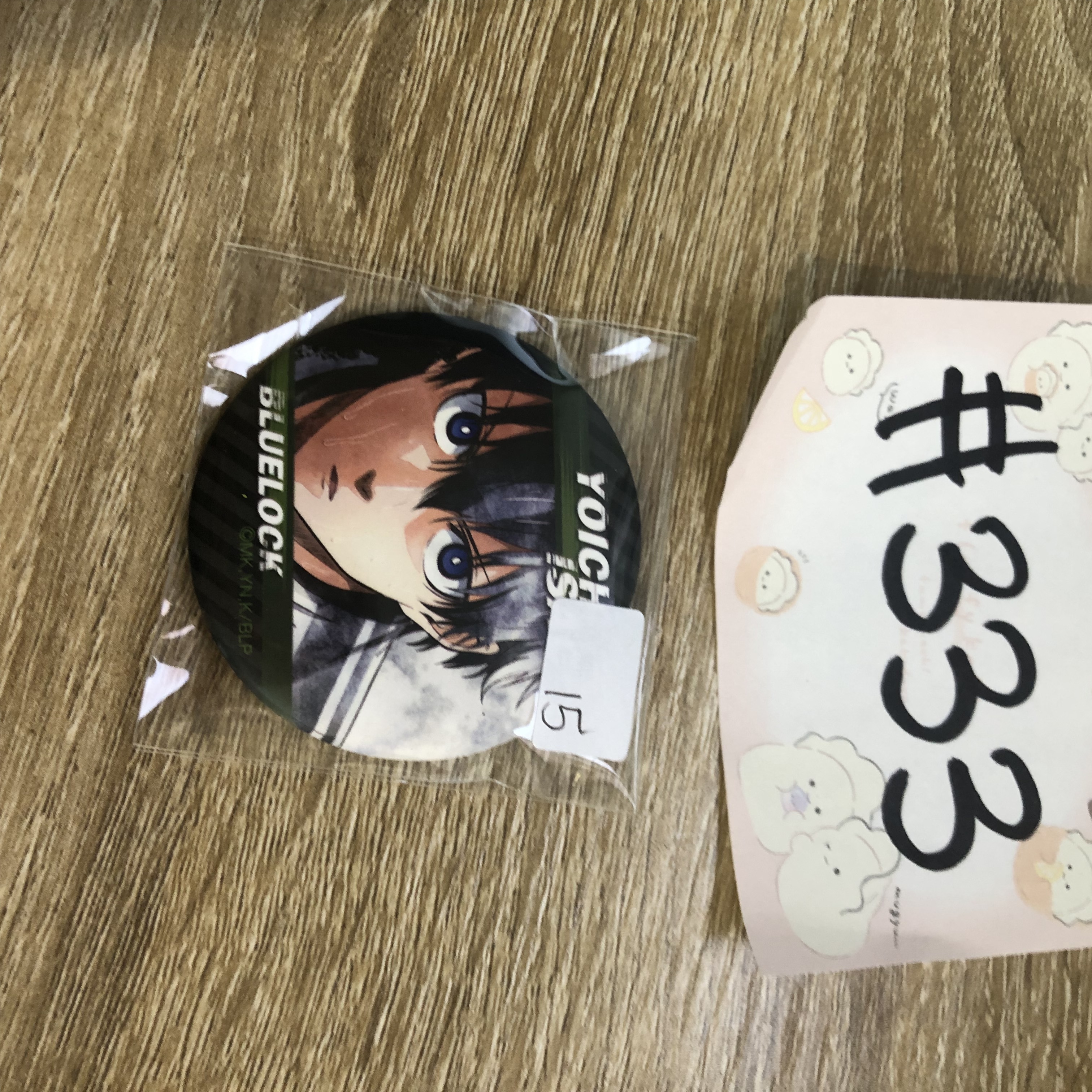 BlueLock   潔  襟章#333