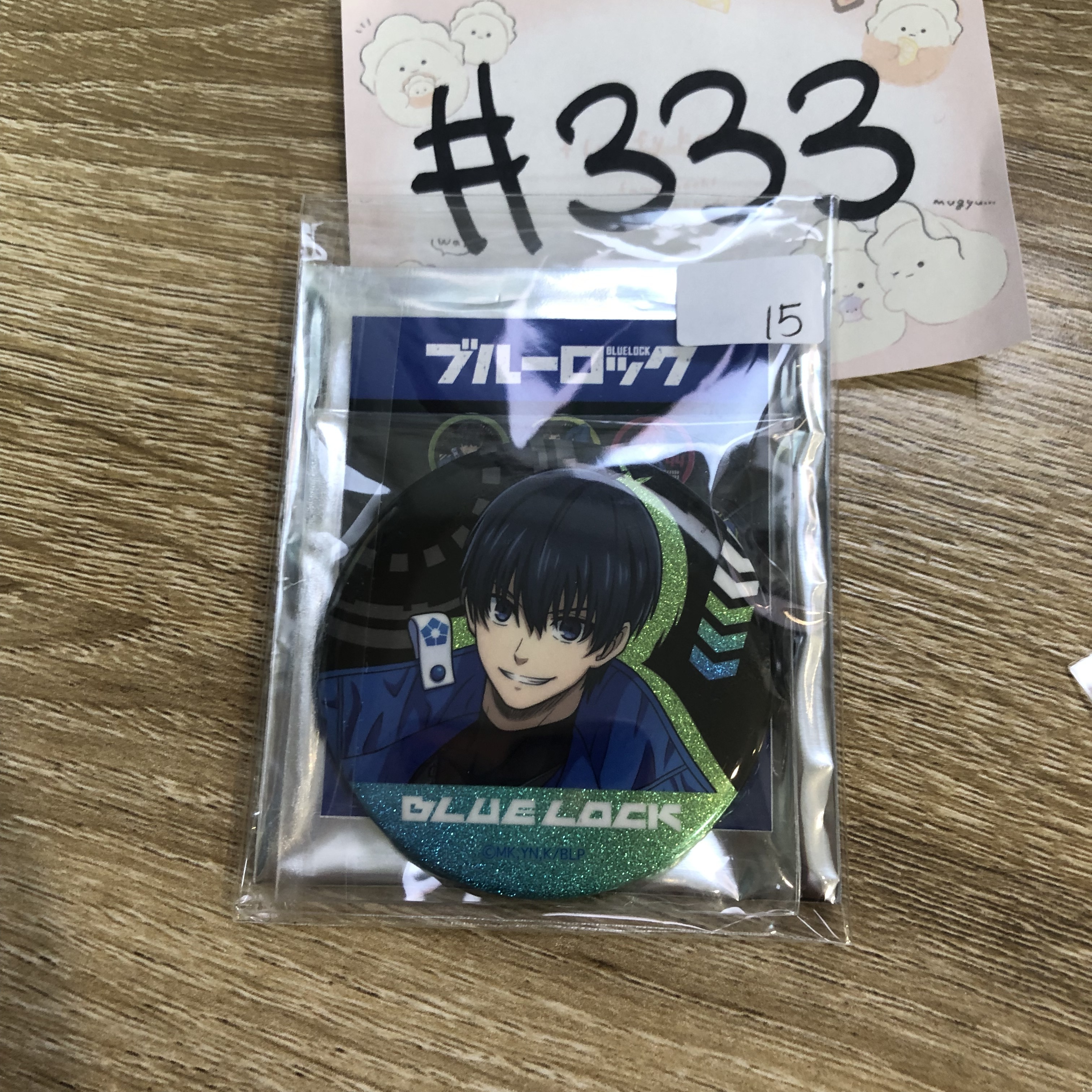 BlueLock  潔    襟章#333