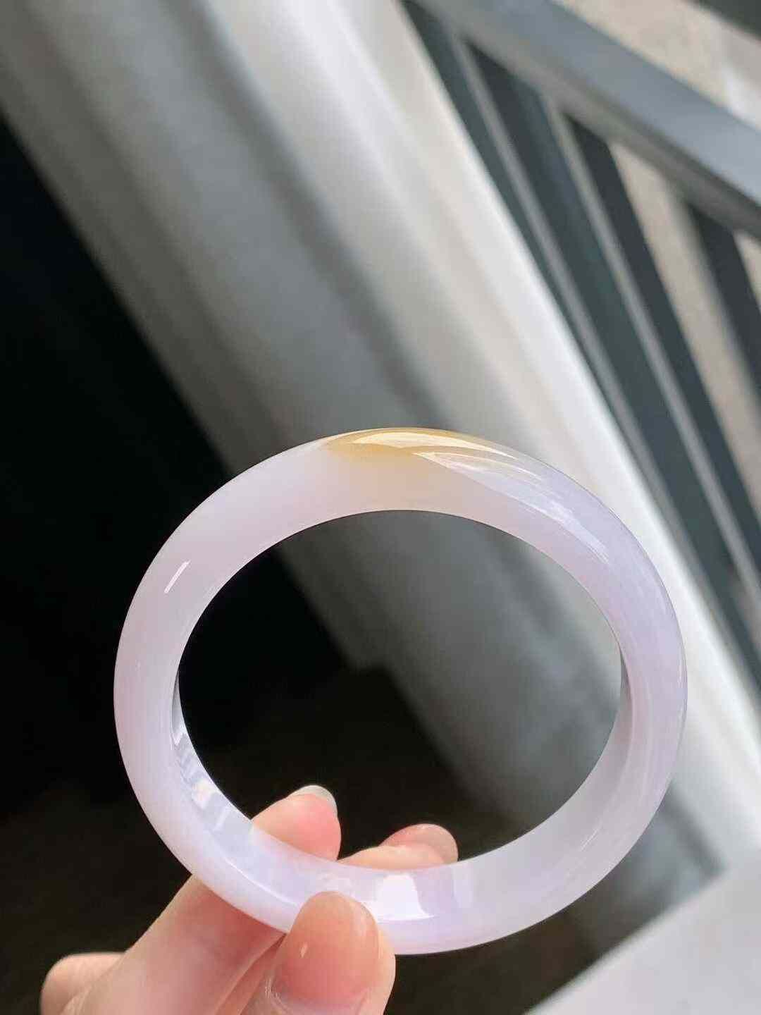 915655 52.8mm黃加綠正圈翡翠手鐲 (52-54)