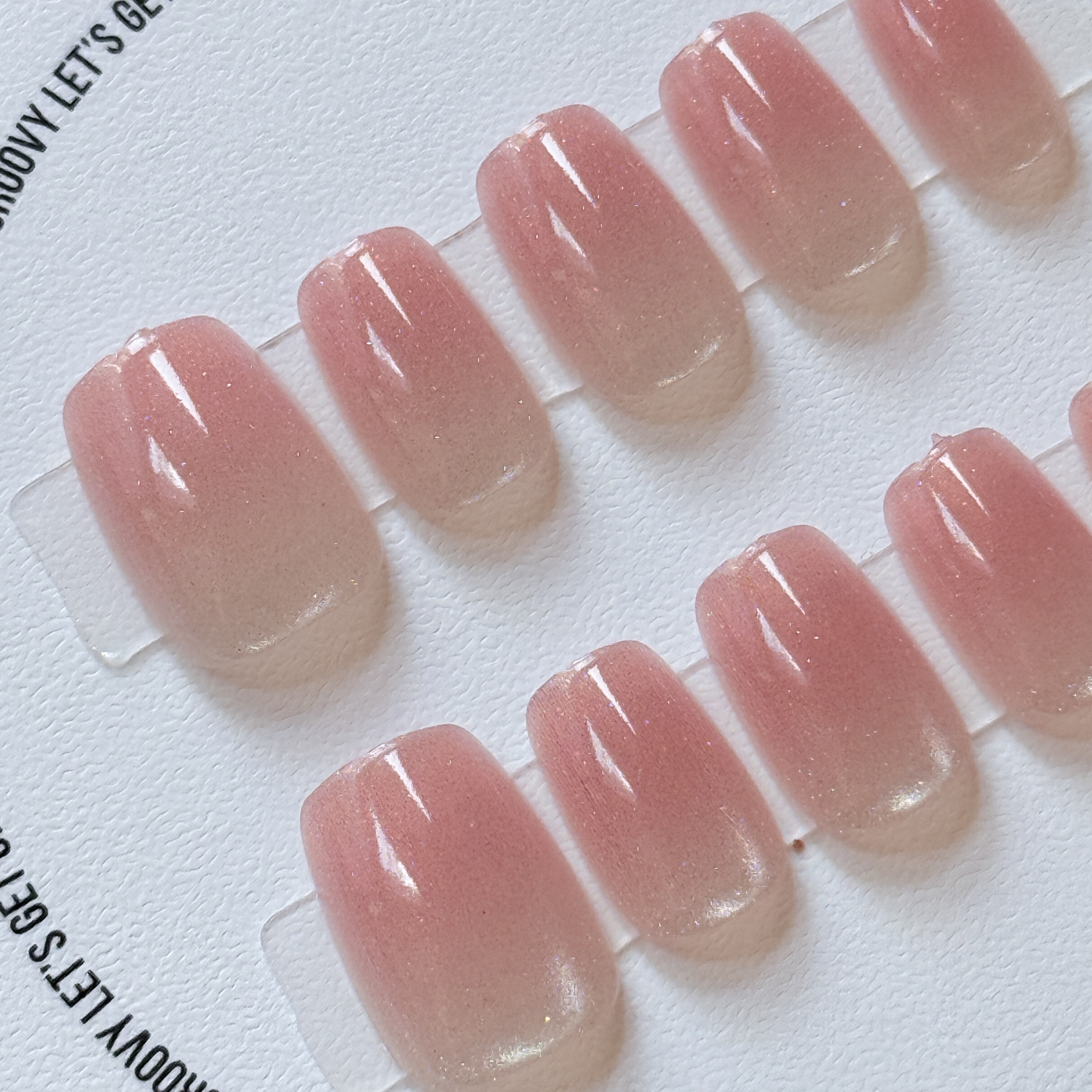 Slay ︳Light Pink。Silver Gradient Color