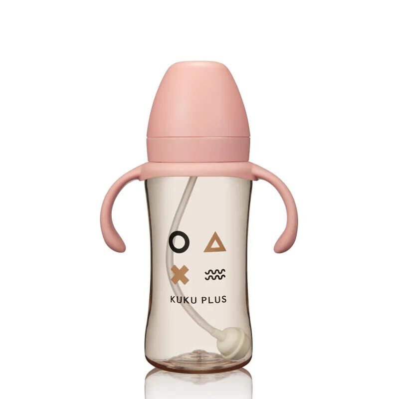 KUKU PLUS 純真寬口PPSU成長奶瓶300毫升