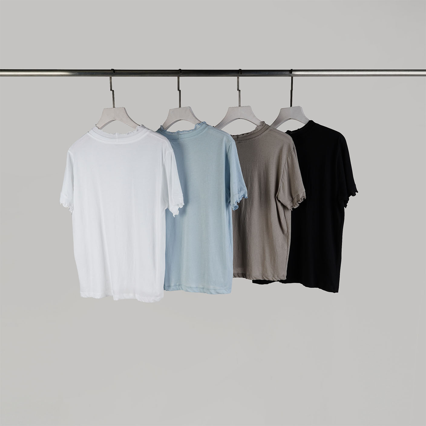 浪漫捲邊舒適T | 4色