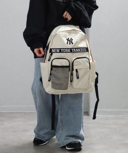 【預購】J0908902 MLB 雙口袋背包 MBBK179