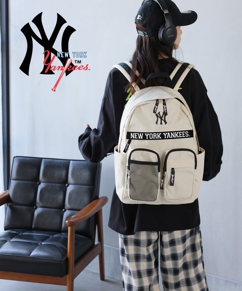 【預購】J0908902 MLB 雙口袋背包 MBBK179