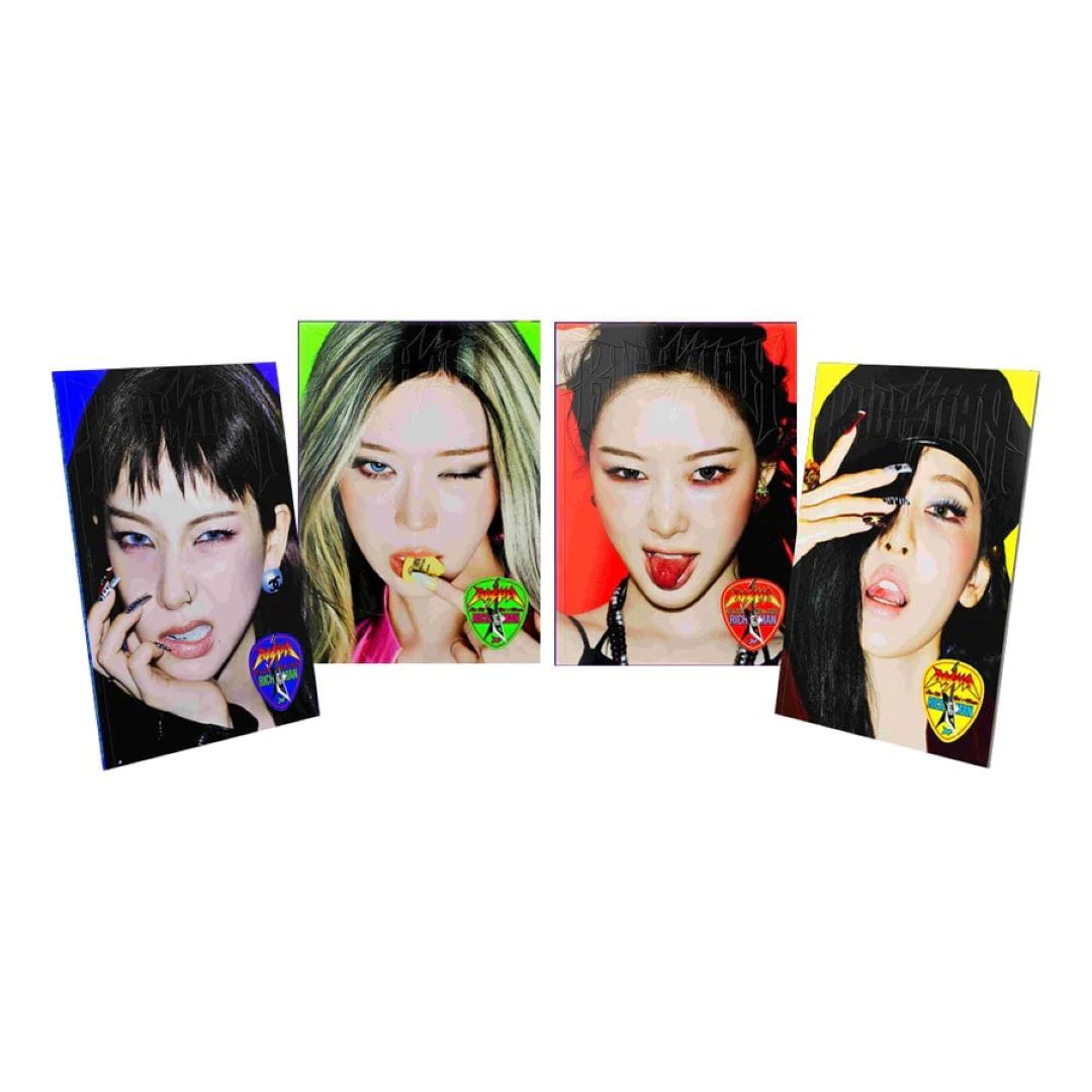 【預購特典】aespa - 第6張迷你專輯 [Rich Man] (ENERGY Ver.) (隨機 Ver.)