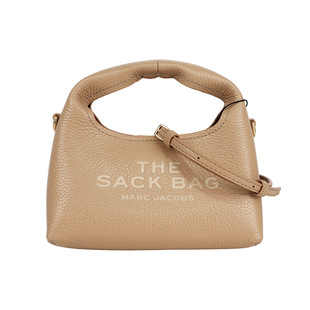 【Marc Jacobs】The Sack Bag 牛皮二用包(Micro)(駝色)