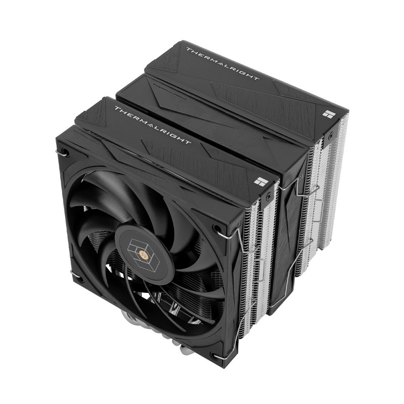 米特3C數位–Thermalright 利民 Royal Knight 120 CPU散熱器 雙塔雙風扇 黑色